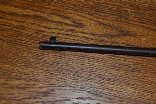 Gecado Model 23 Pellet gun. Good working condition. Missing spring on rear sight.