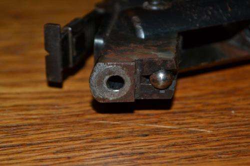 Gecado Model 23 Pellet gun. Good working condition. Missing spring on rear sight.