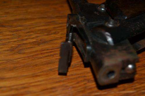 Gecado Model 23 Pellet gun. Good working condition. Missing spring on rear sight.