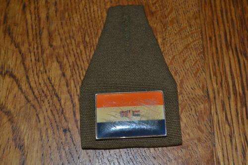Cadet corps pocket tab with old SA flag.
