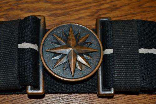 Recce Stable Belt Pre 1994 with black and White belt. Number 1127. Special Forces.