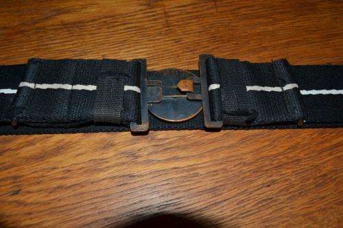 Recce Stable Belt Pre 1994 with black and White belt. Number 1127. Special Forces.