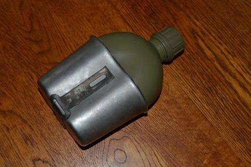 SADF water bottle with fire bucket.