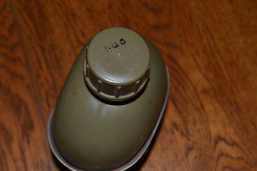 SADF water bottle with fire bucket.
