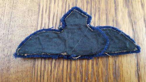 RAAF inter War bullion Pilots wings.