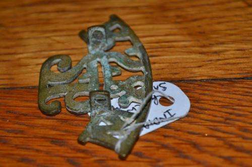 Indian 26 Railway Sappers and Miners shoulder title. Lugs intact.