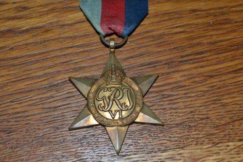 1939-45 Star WWII. Full size Un-named.