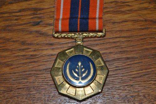 SADF Pro Patria Medal. Full size Fixed Suspender.