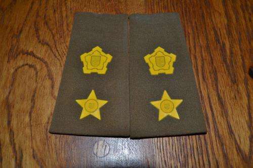SADF Pair of Lieutenant Colonel's Rank Epaulets.