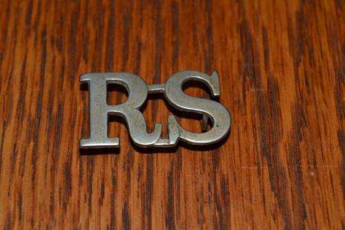 Royal Scots Shoulder title. Lugs Intact.