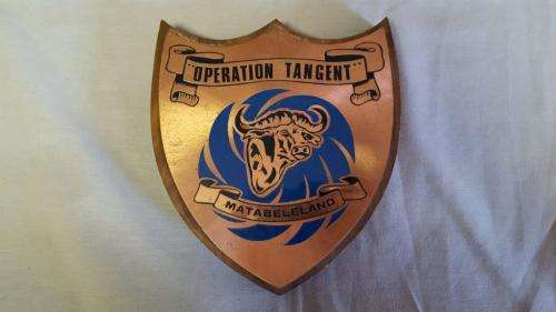 Rhodesian Operation Tangent Plaque.