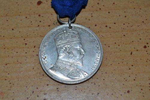 Natal Coronation Medal 1902 29mm as issued to local Dignitaries.