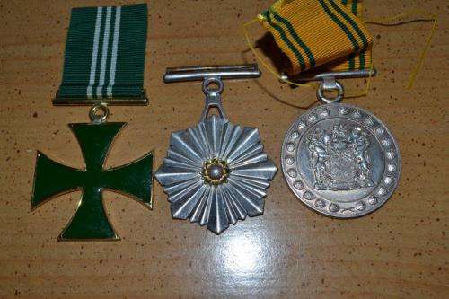 South African Prison Services Medal group of 3 to W/O K.R. Newman.