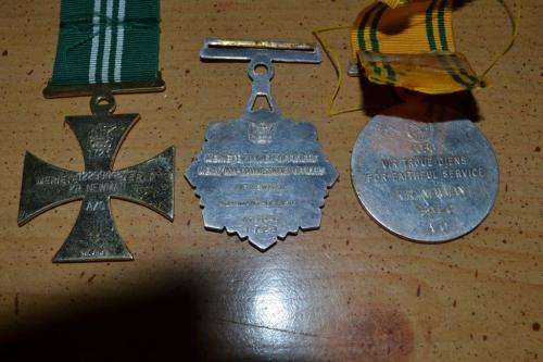 South African Prison Services Medal group of 3 to W/O K.R. Newman.