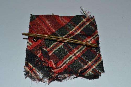 British Gordon Highlanders Cap Badge. Lugs intact but bent.