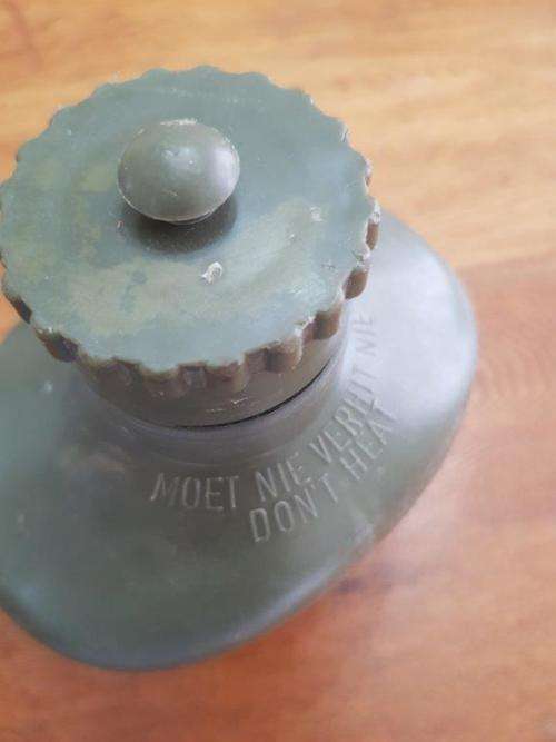 Early Pattern SADF and Rhodesian Water bottle.