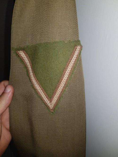 SADF Bunny Jacket and trousers. Two small holes on the shoulders.
