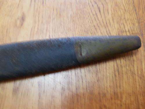 SAS/SAR South African Railways WWII Bayonet as made in the Workshops. Rare.