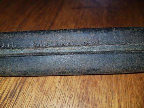 SAS/SAR South African Railways WWII Bayonet as made in the Workshops. Rare.