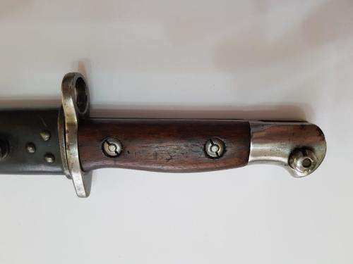 1907 Sanderson Bayonet with Markings for the South African Air Force.