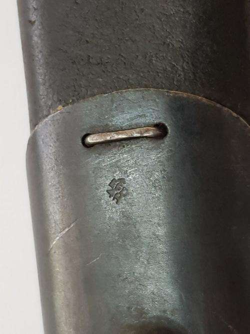 1907 Sanderson Bayonet with Markings for the South African Air Force.