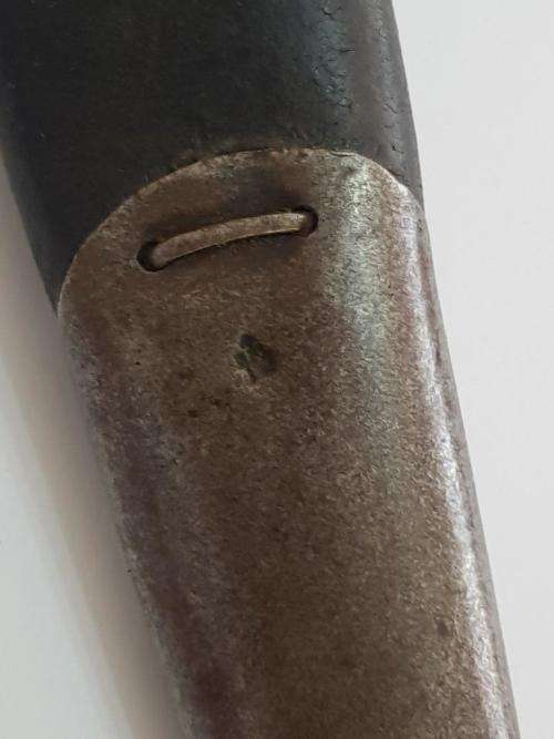 1907 Sanderson Bayonet with Markings for the South African Air Force.
