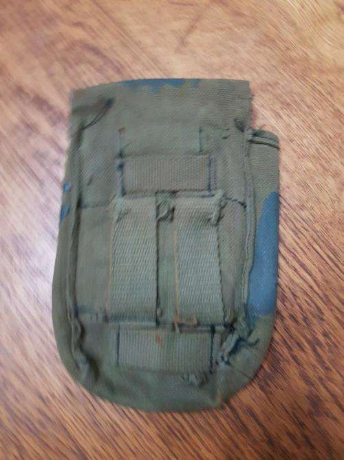 Rhodesian Ammo pouch Painted Camo.