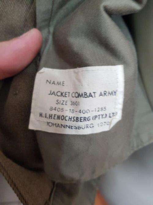 SADF Bunny Jacket. Small size in good condition.