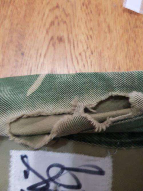 Rhodesian Camo jacket of Des Archer 1 commando RLI. Signed, record holder 73 Operational jumps.
