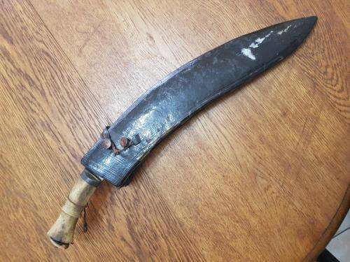Kukri Knife Large as per pictures. WWII Souvenier.