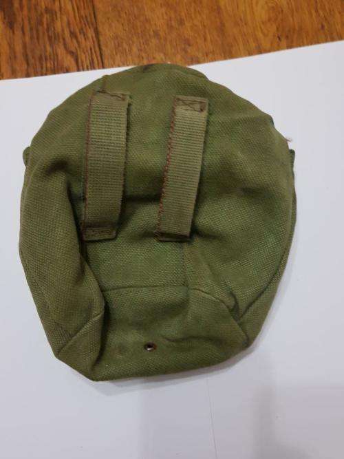 Rhodesian Water Bottle pouch painted camo.