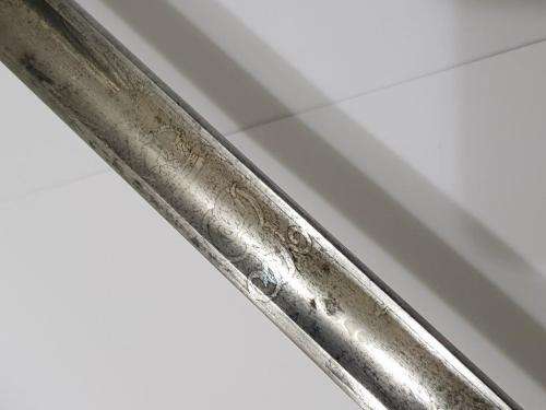 Royal Rifles Levee Sword with Sword knot.