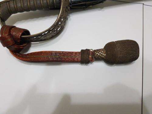 Swiss Pattern 1899 Infantry Officer's Sword with Sword knot.