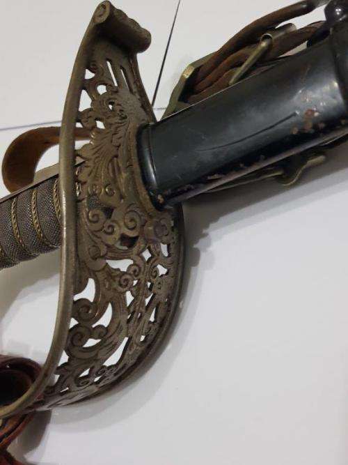 Swiss Pattern 1899 Infantry Officer's Sword with Sword knot.