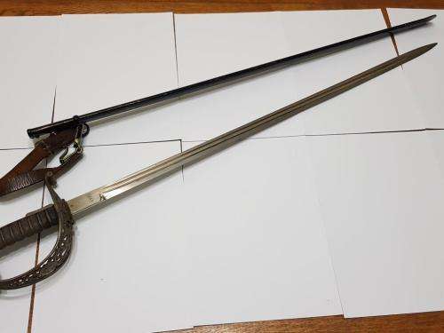 Swiss Pattern 1899 Infantry Officer's Sword with Sword knot.