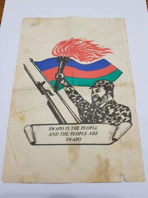 Bush War SWAPO Propaganda leaflet opposing Koevoet. Very Scarce.