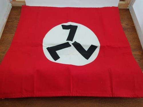 AWB Afrikaner Weerstand Beweging flag/banner. Double sided printed and stitched.