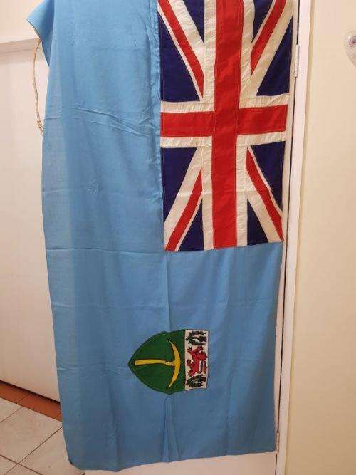 Southern Rhodesia Flag in original packaging. Never used. SRG markings and paper label.
