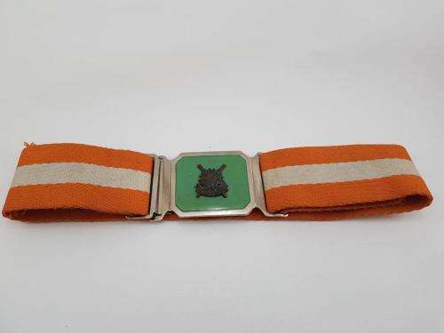 Northern Transvaal Command Stable Belt with Personnel Services Corps Belting