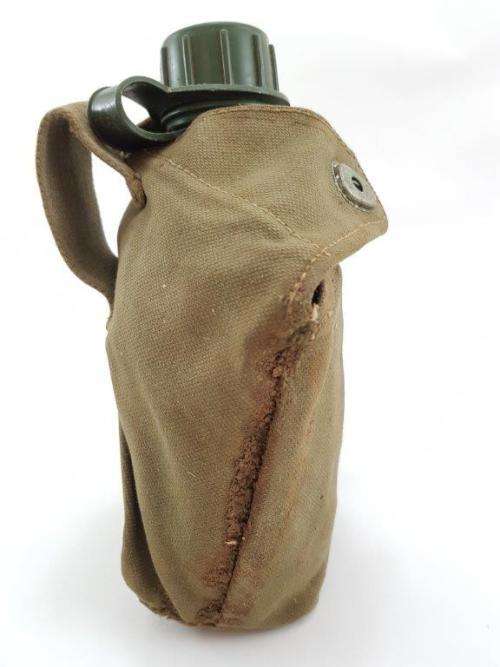 SADF Water Bottle in early pouch also as used by Rhodesia.