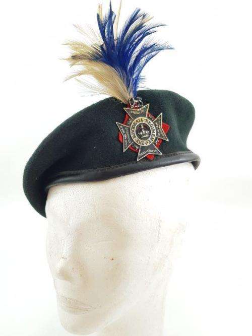 4 Rhodesia Regiment Umtali Beret and Hackle.