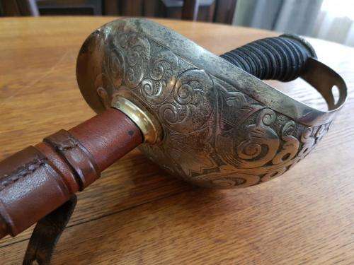 British Pattern 1912 Cavalry Officers Sword by Charles Reeves, Birmingham.