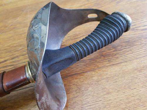 British Pattern 1912 Cavalry Officers Sword by Charles Reeves, Birmingham.