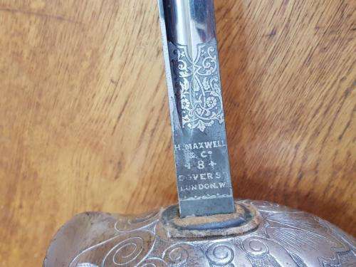 British Pattern 1912 Cavalry Officers Sword by Charles Reeves, Birmingham.