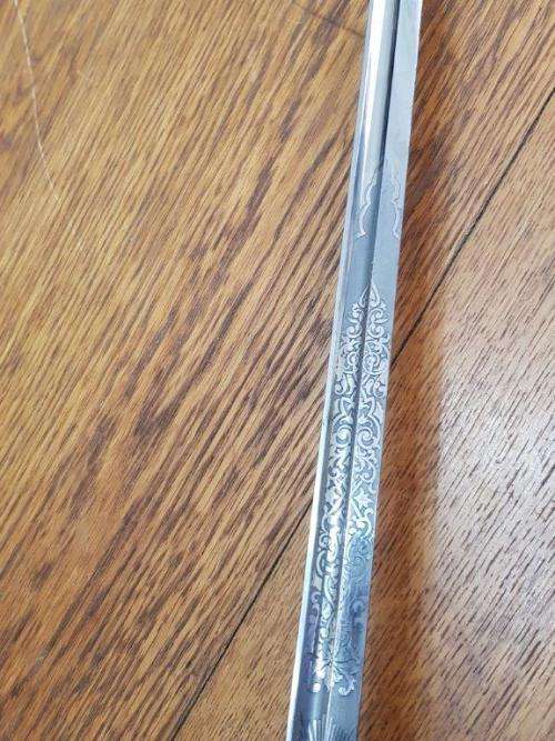 British Pattern 1912 Cavalry Officers Sword by Charles Reeves, Birmingham.