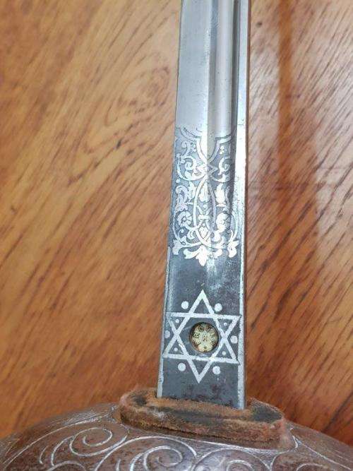 British Pattern 1912 Cavalry Officers Sword by Charles Reeves, Birmingham.
