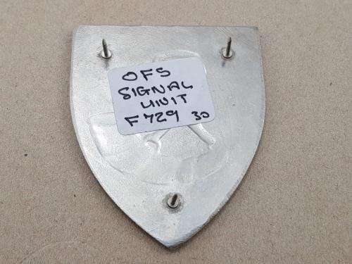 Orange Free State Command Signals Unit Shoulder Flash. Pins Intact.