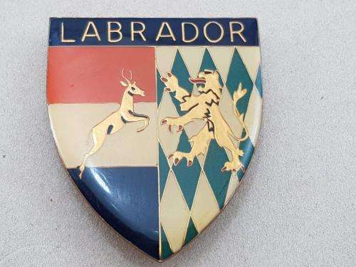 Labrador Shoulder Flash. Pins Intact.