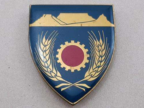 Western Province Command Maintenance Unit Shoulder Flash. Pins Intact.