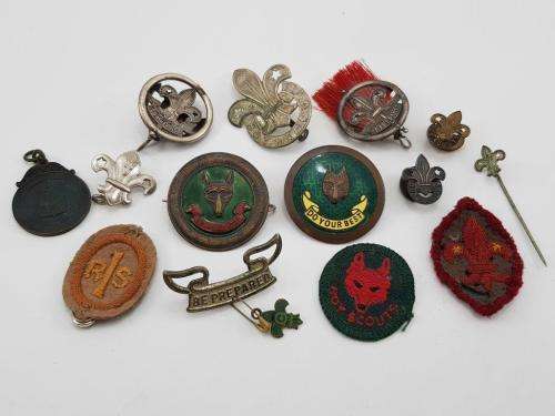 Stunning collection of Boy Scout badges and memorabilia.